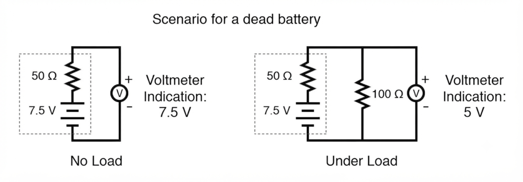 scenario for dead battery