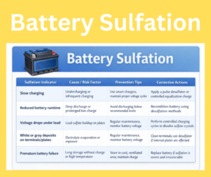 battery sulfation explained