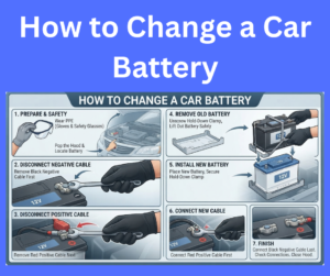 How to Change a Car Battery- 12 steps explained